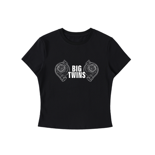 Big Twins Crop Tee
